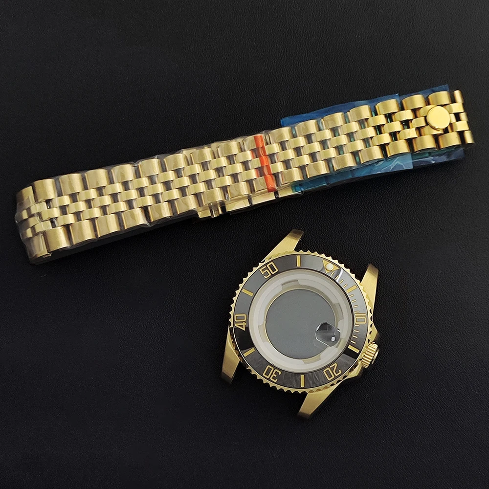Ladies' 34mm Case NH05 Case Sapphire Glass Diving Case Customized Logo Suitable for NH05 Automatic Movement Accessories