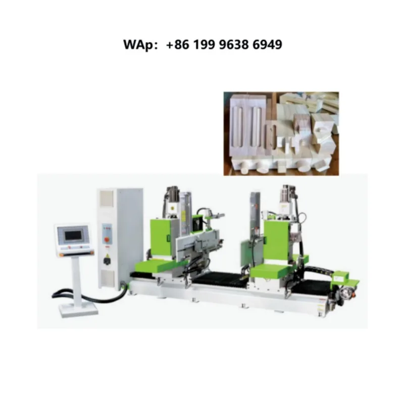 Woodworking CNC Double End Automatic Tenoner Mortising Making Machine Solid Wood Wooden Tenoning Mortiser Machinery