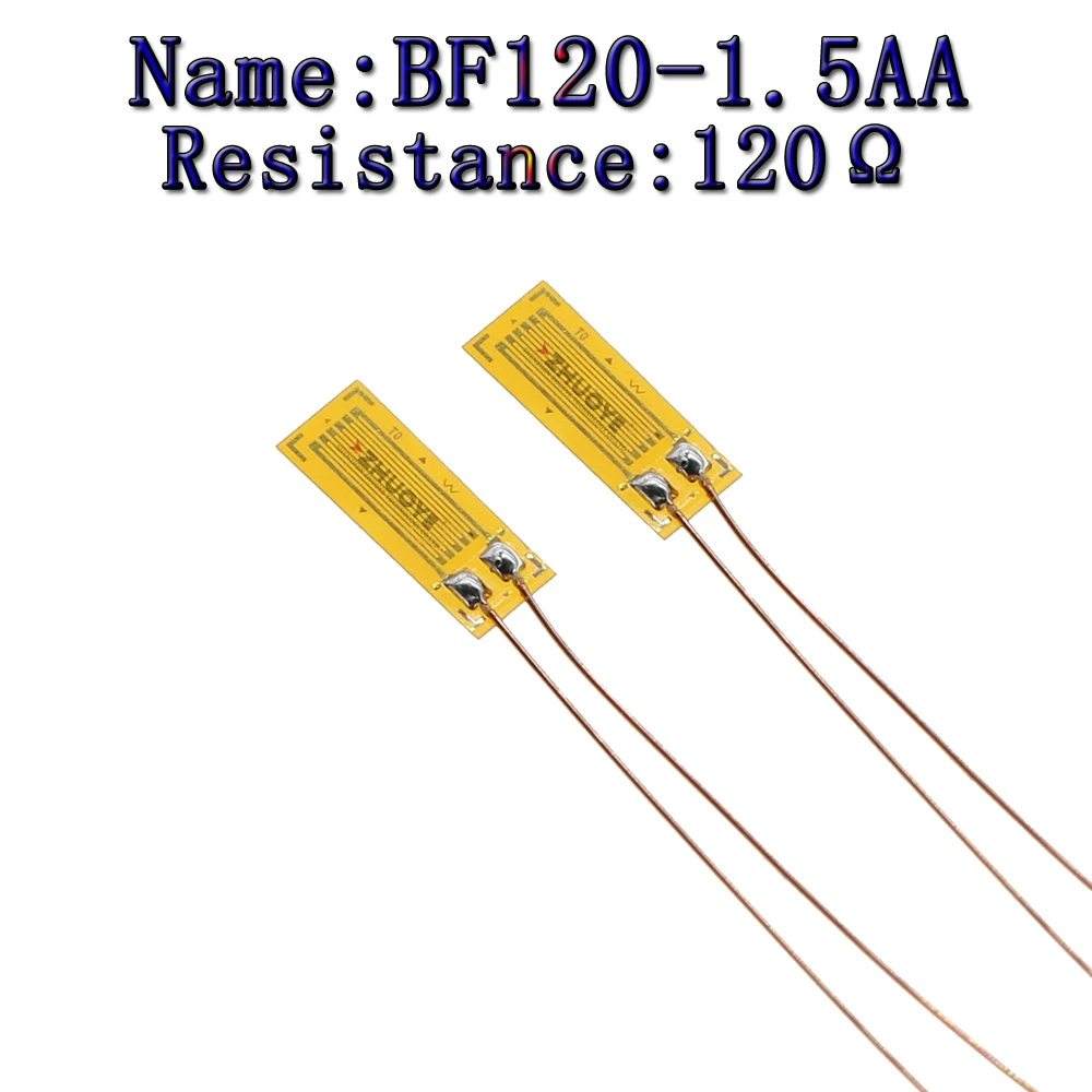 1pcs/lot Precision resistive strain gauge BHF/BF120-1AA  3AA 4AA 5AA 6AA 7AA 8AA 9AA 10AA 120 ohm  weigh/pressure sensor