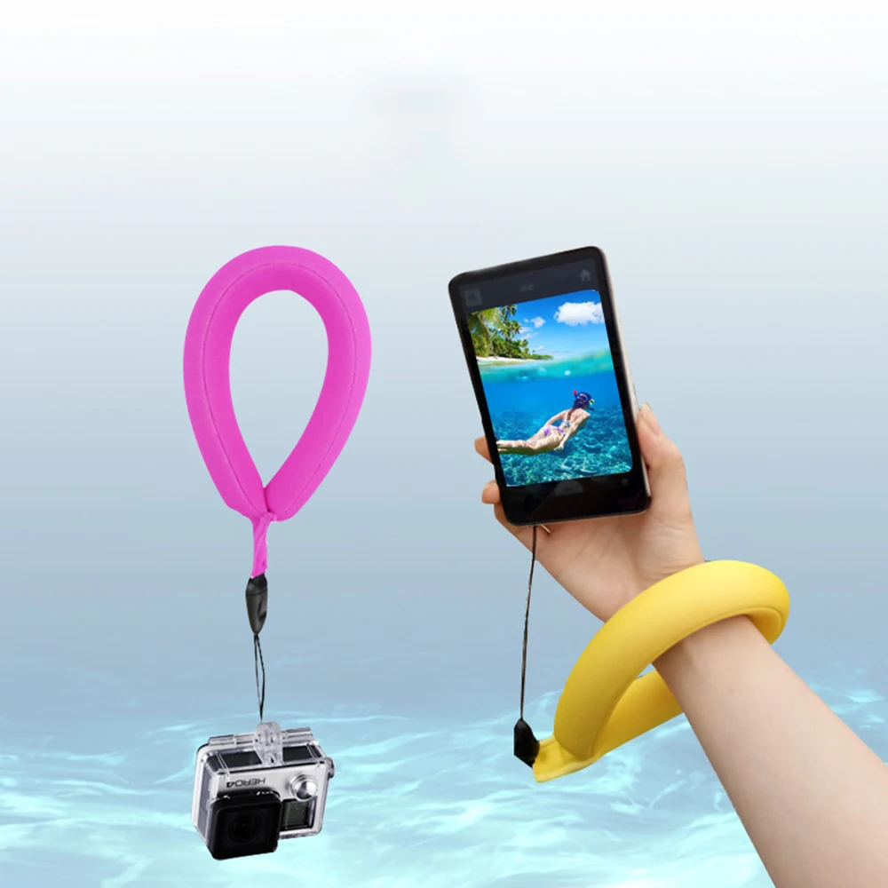 Universal Diving Anti-lost rope Hand Grip Lanyard Camera Strap Camera Float Strap Floating Strap Wrist Band Buoyancy Strap