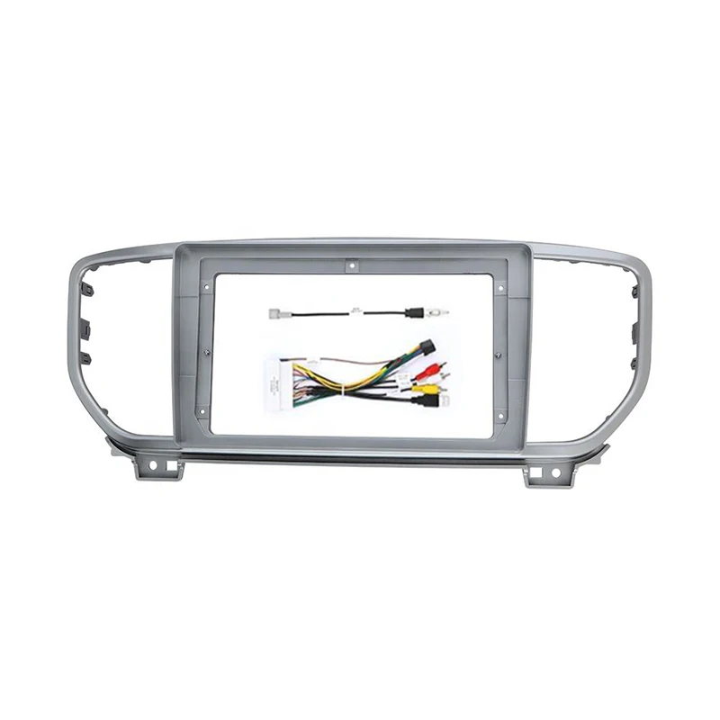 

Radio Frame for Kia KX5/SPORAGE 2019 9 Inch Car Frame Radio Dashboard Kit Car Accessories Product DVD Frame Navigation Panel