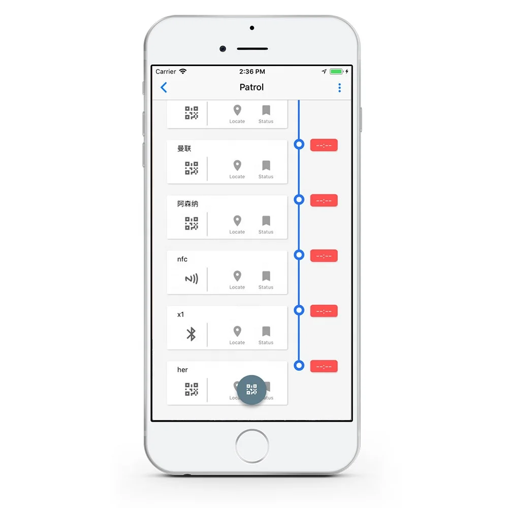Wepatrol Guard Patrol App Barcode GPS Mobile Guard Tour System