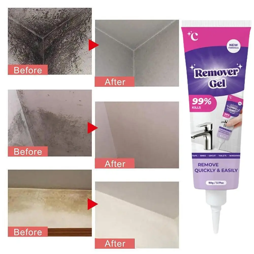 Cleaner Gel Powerful Household Remover Gel for Wall Tiles Grout Sealant Bathroom Cleaning Home Kitchen Sinks Cleaning
