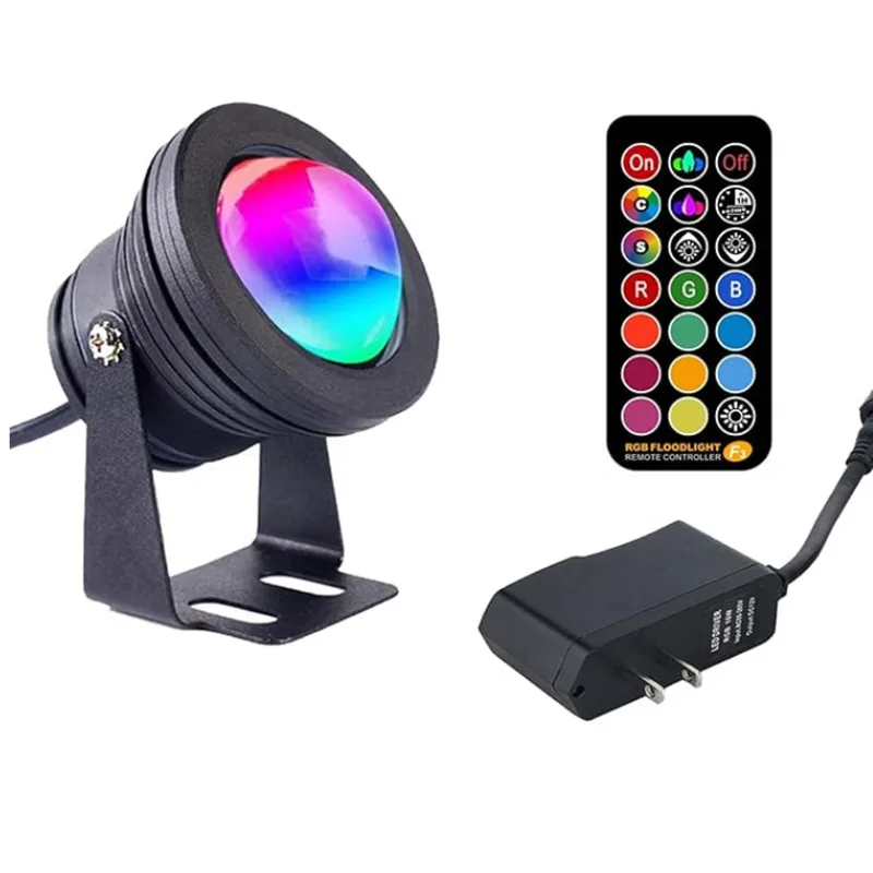 

Low Voltage Spot Lights Outdoor IP67 Waterproof Landscape Lights,10W 12V LED Halloween Decor Spotlight for Yard Pool Lights