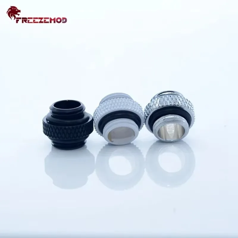 

FREEZEMOD G1/4 ''Mini Dual External Thread Connection Double Male Adapter Computer Pc Water Cooler Fitting. HDS-DT10B