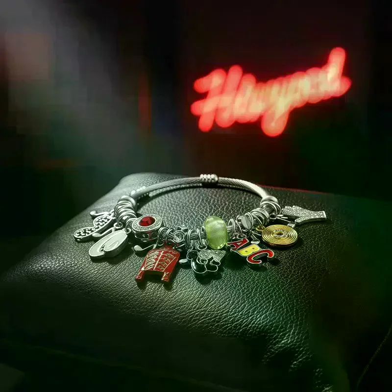 1 PCS Music Charm Bracelet Bracelet Love Trendy Singer Bracelets Metal Bracelet For Fans Gifts