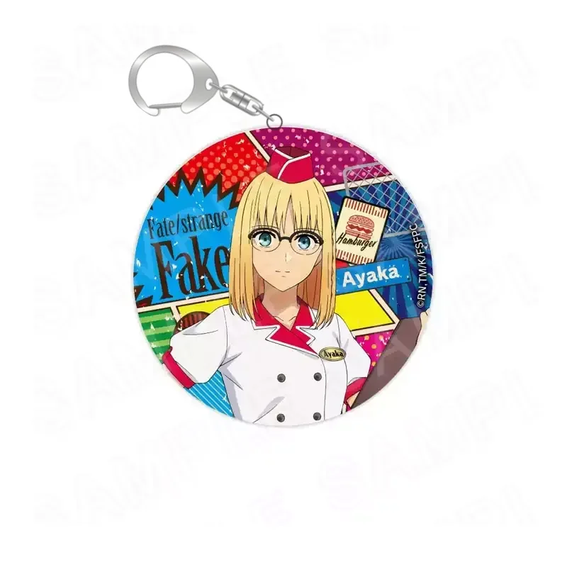 Backpack Pendant Anime Fate/Strange Fake Bag Pendant Gifts Jewelry Bag Acrylic KeyRing CLASSIC Gifts For Girls For Fans Keychain