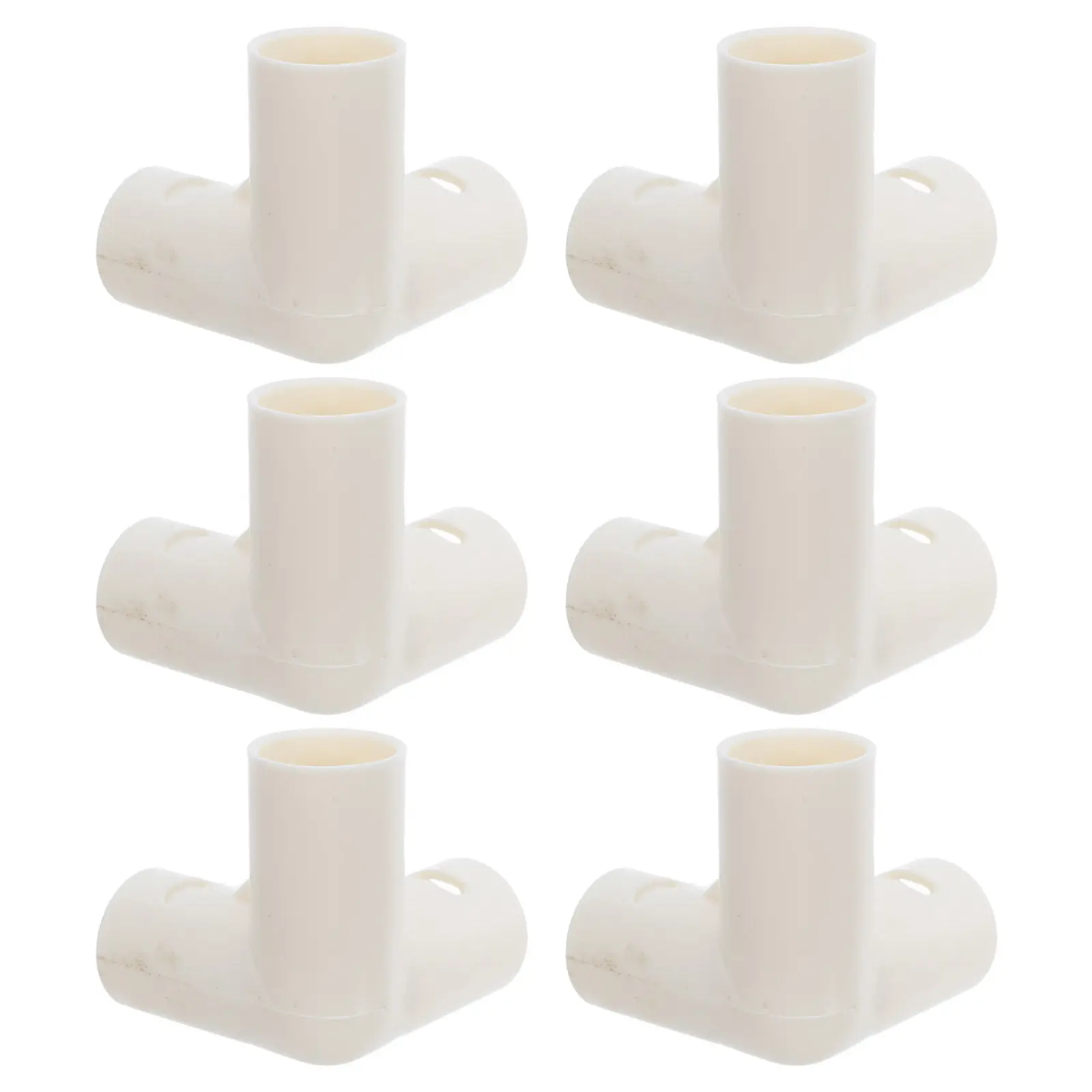 6Pcs Baby Playpen Joint Connectors 3 Way Corner Elbow Fittings for Toddler Play Yard Fence Panel Stable Baby Playpen Replacement