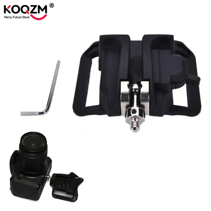 Fast Loading Holster Hanger Quick Strap Waist Belt Buckle Button Mount Clip Camera Video Bags For Sony/Canon/Nikon DSLR Camera