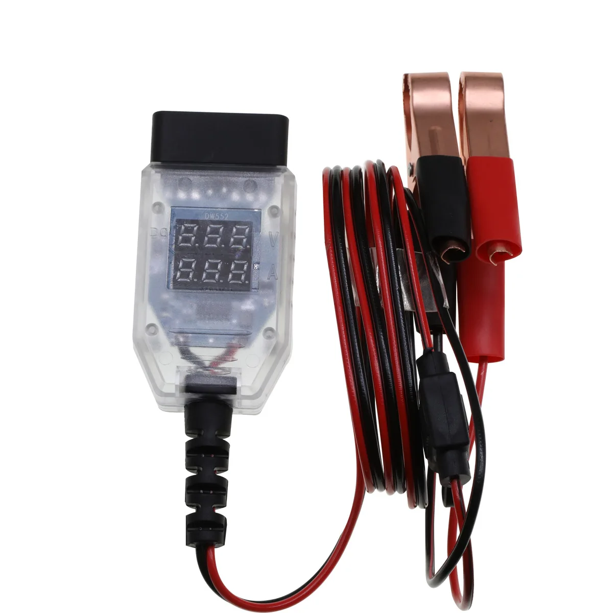 OBD battery change tool dual screen display voltage leakage display,