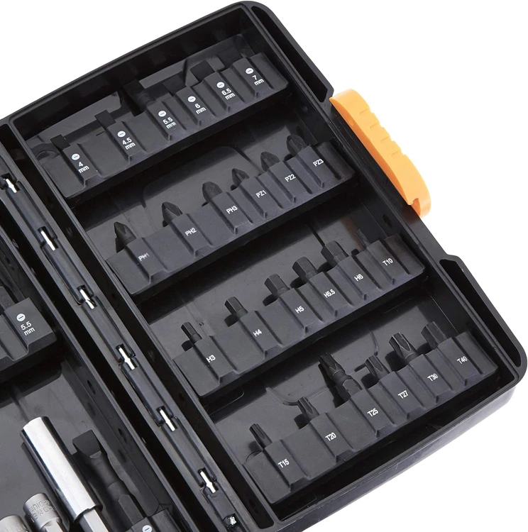 

37-Piece Nut Driver Bit Set Steel Screwdriver Hand Tool DIY Home Projects Combination Tool 1-Year OEM Screw Driver Bit Set Box