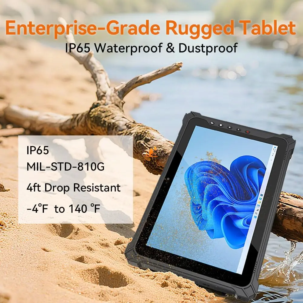 Rugged Windows Tablet Scanner 10.1