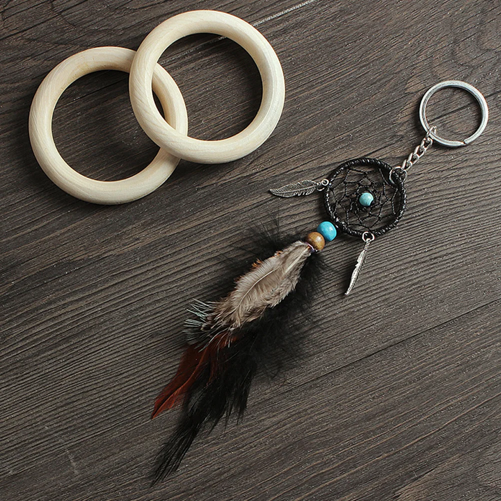 

2pcs Dreamcatcher Creative Holder Decoration For Bag Backpack Key Decoration Creative Key Holder Small Gift Women