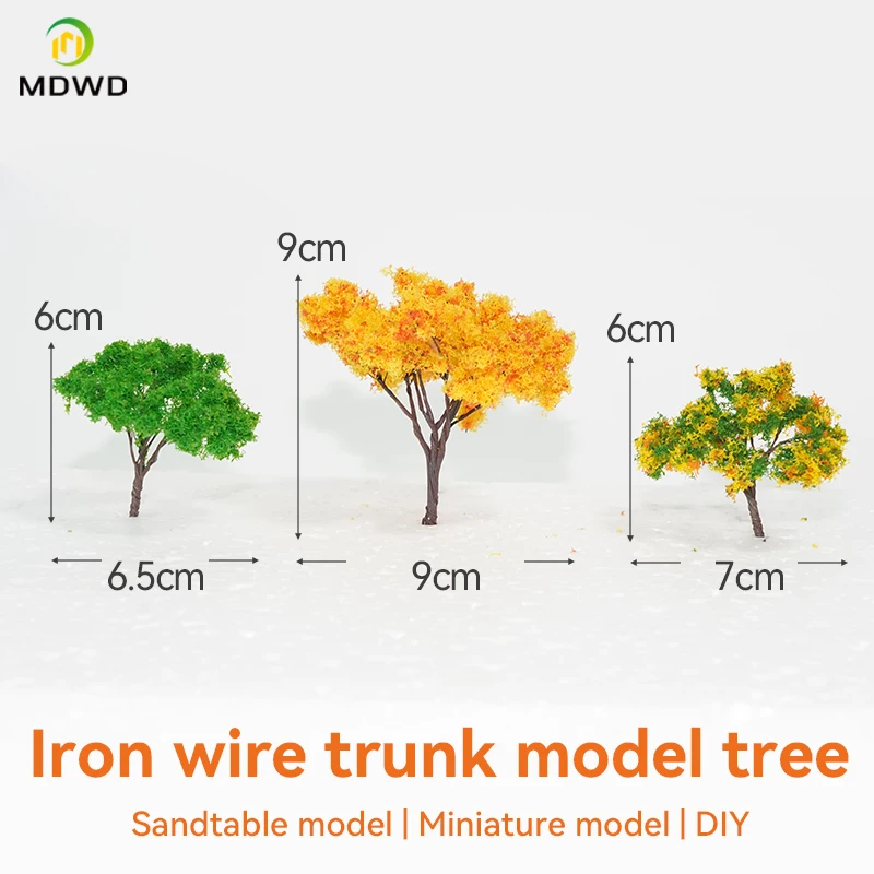 Iron Wire Model Trees Model Railroad Park Nature Diorama Scenery Landscape Layout