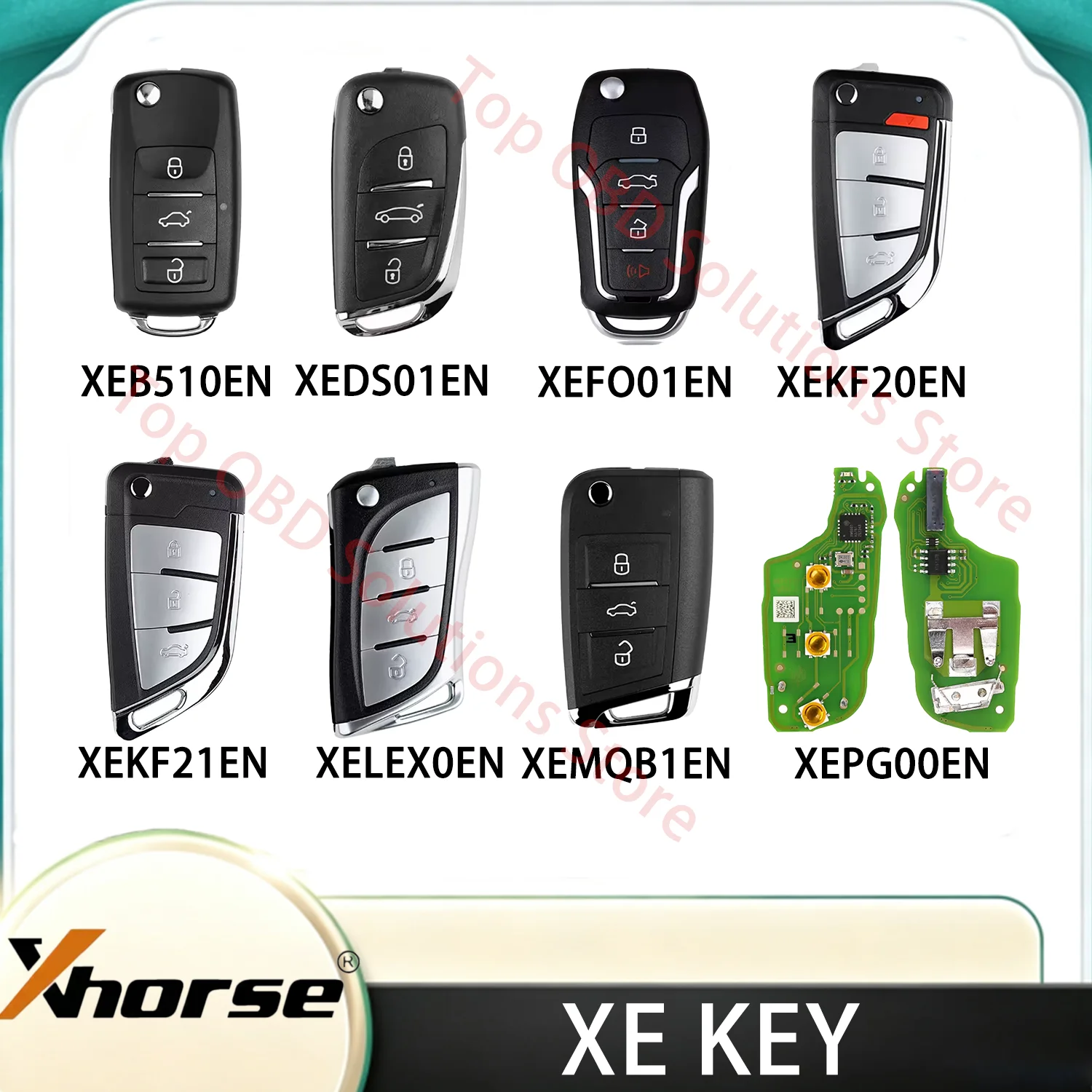 Xhorse XE XEB510EN XEPG00EN XEDS01EN XEFO01EN XEKF20EN XEKF21EN XELEX0EN XEMQB1EN for VVDI Key Tool Max