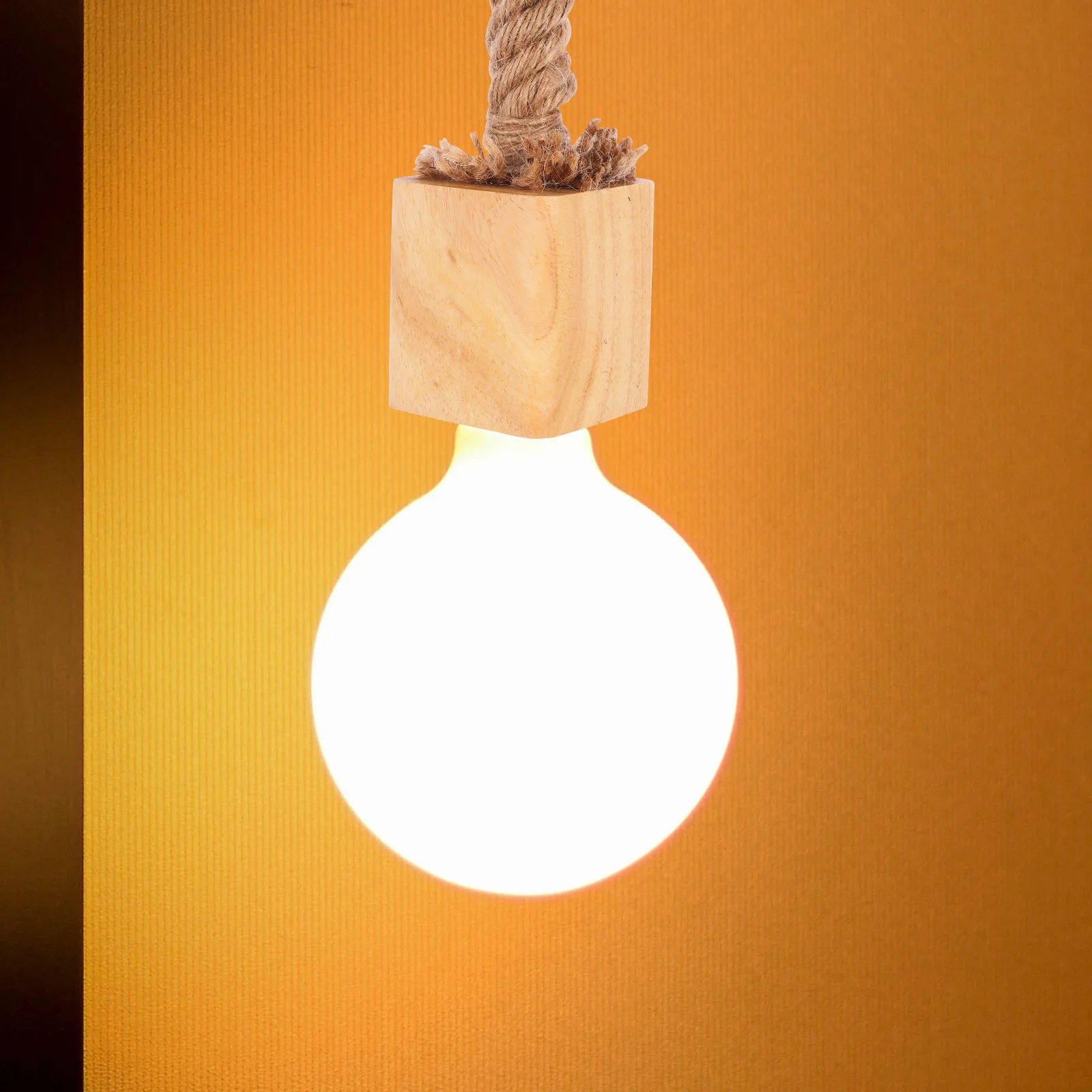 

Wooden Chandeliers Lamp Sockets Parts Holder Lighting Accessory Rope Vintage Bulb Pendant Light Cord Socket Base