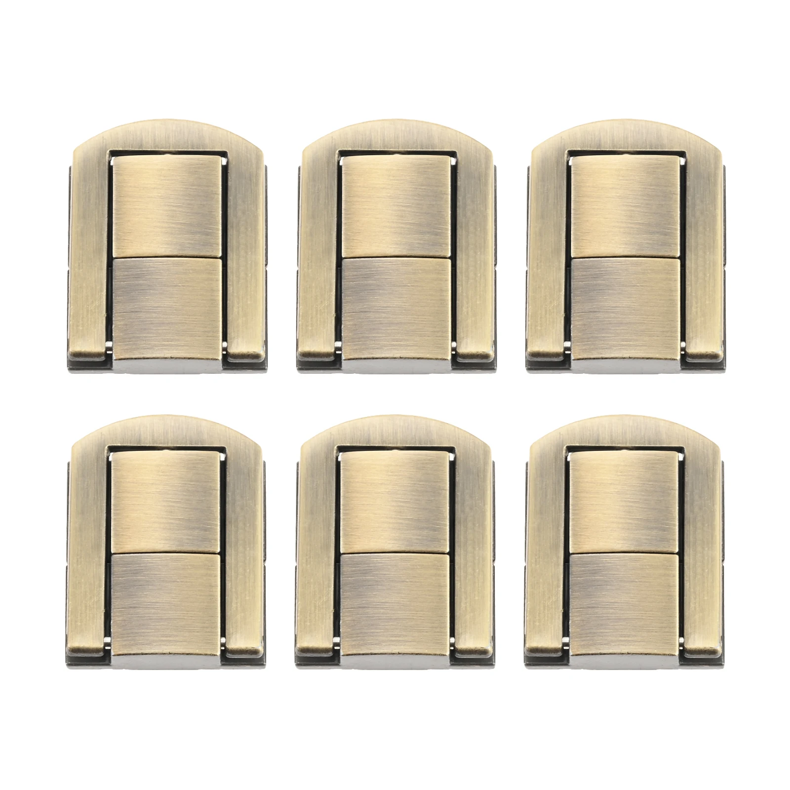 5Pc Antique Bronze Toggle Catch Lock Alloy Hasp Lock Latch Clasp for Jewelry Box Suitcase Buckle Clip Furniture Hardware 25*32mm