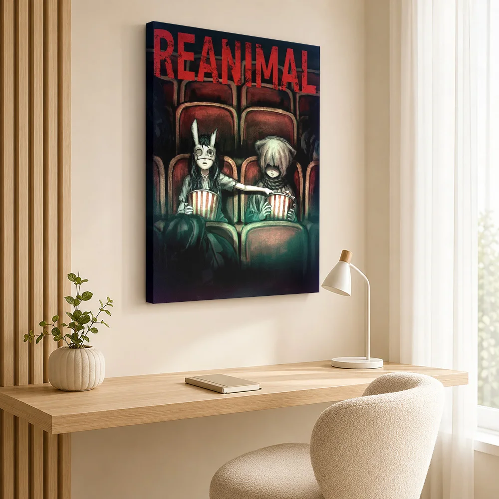 Re:ANIMAL Movie Canvas Poster Custom Photo Vintage Movie Wall Paintings Decoration for Living Room Ready to Hang Gift for Fans