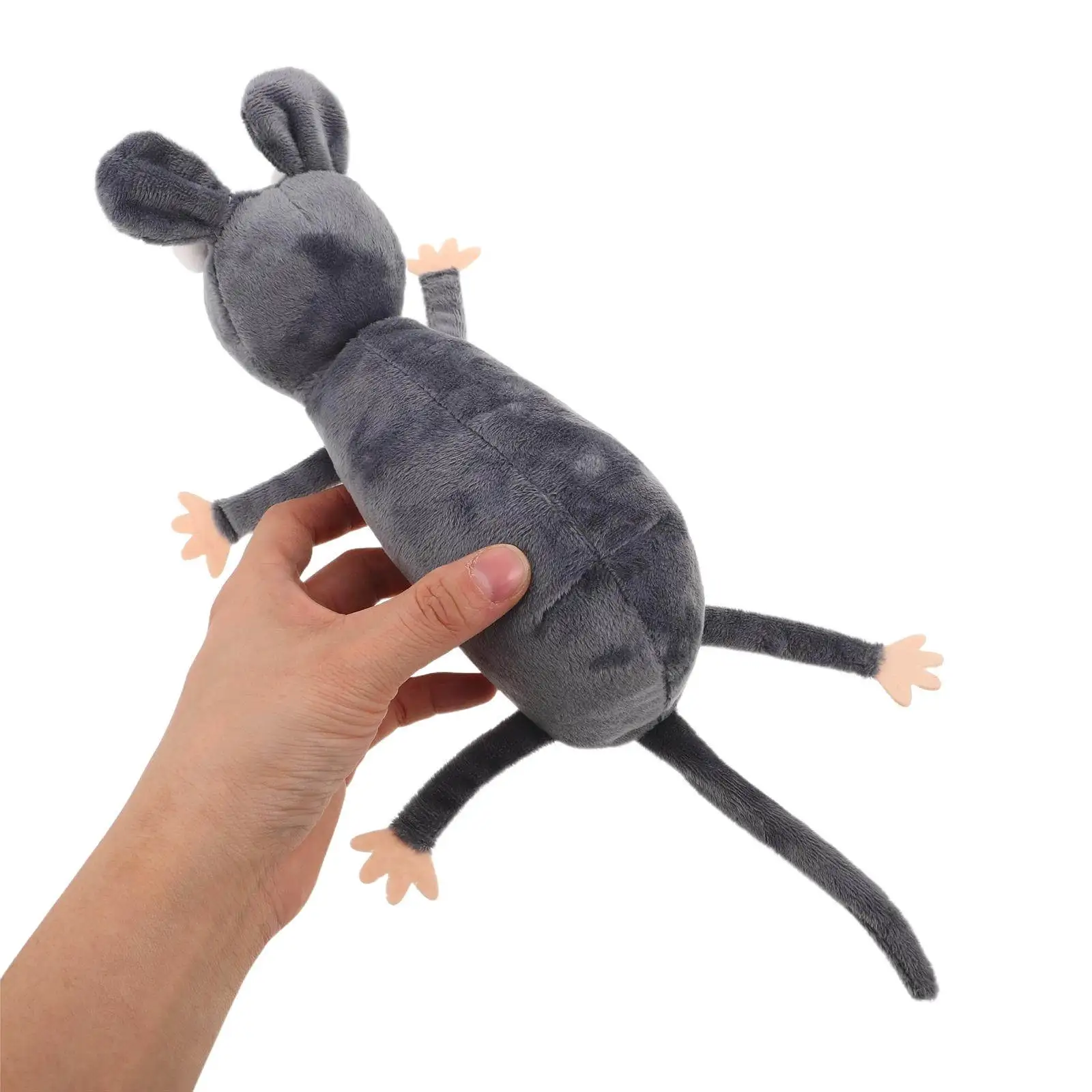 

Декоративный ограничитель для двери в форме мышки, милый дверной стопор в виде животного для общежития, спальни, офиса, для розыгрышей на 1 апреля, забавный мультяшный декор