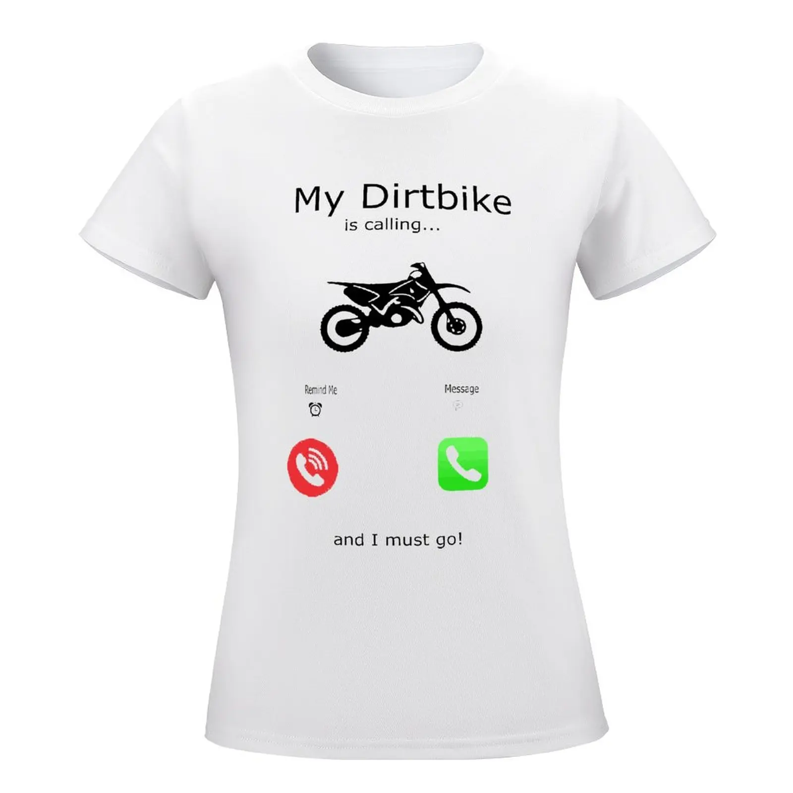 Thumbnail 3 of 3 Dirt Bike Calling Yythkg Crewneck T-shirt Sport T-shirts Creative Cute Home