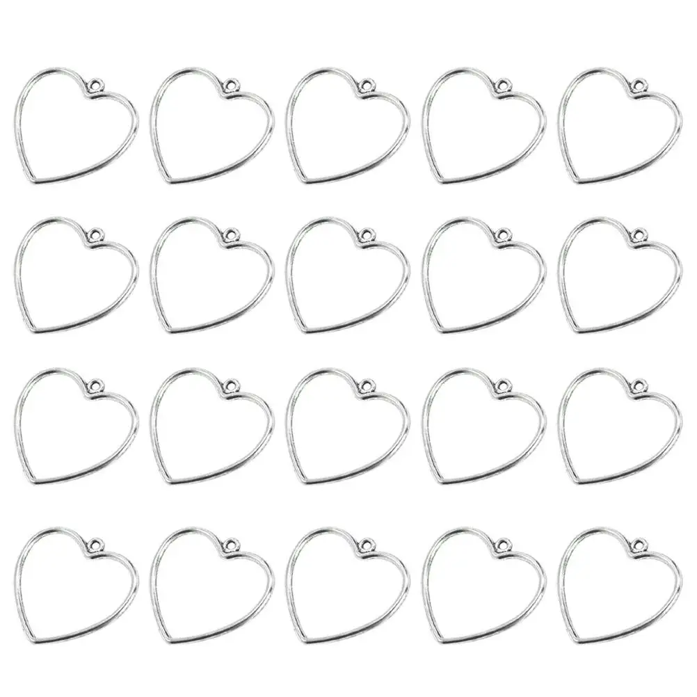

20pcs Alloy Necklace Pendant Charm for DIY Jewelry Making Crafts Bracelet Earrings Gift Set Durable Accessories Stylish Design