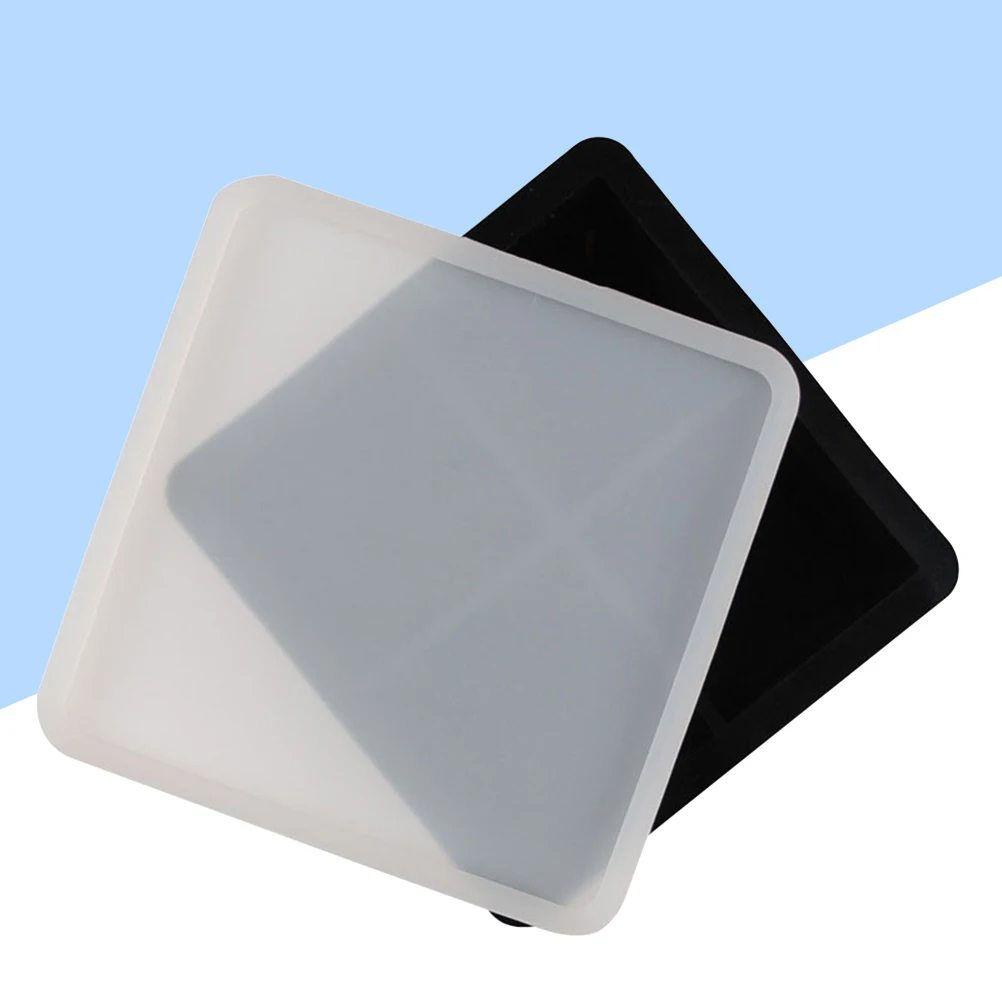 

2 Pcs Silicone Ice Tray Convenient Cube Trays -grid with Lids Easy to Carry