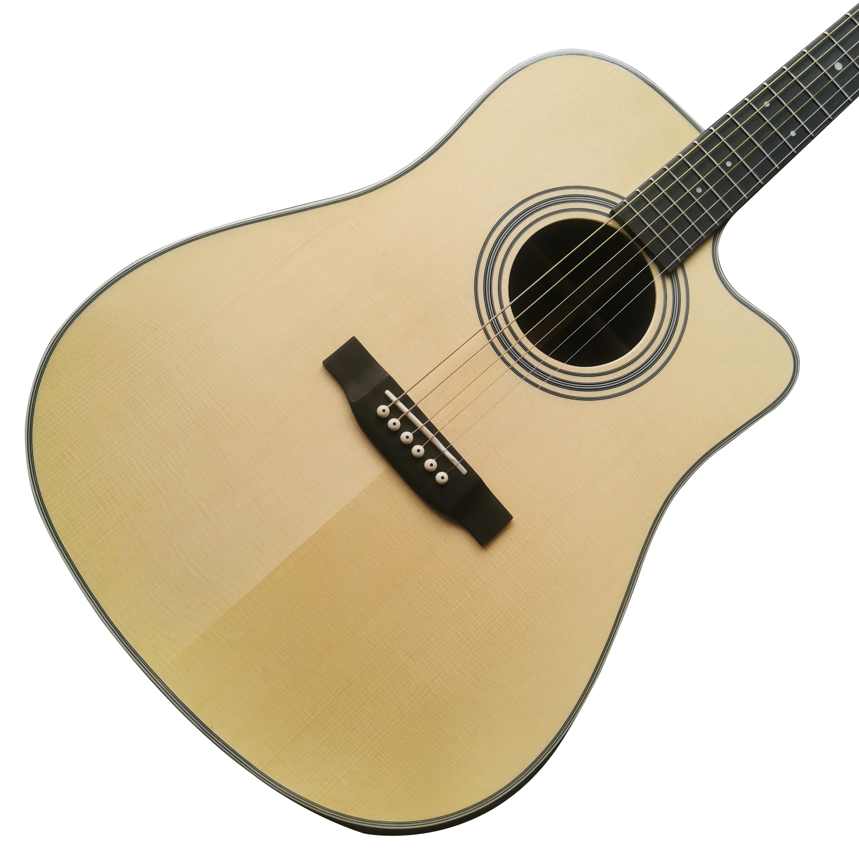 41 inch full solid wood with missing corner D28 series acoustic guitar