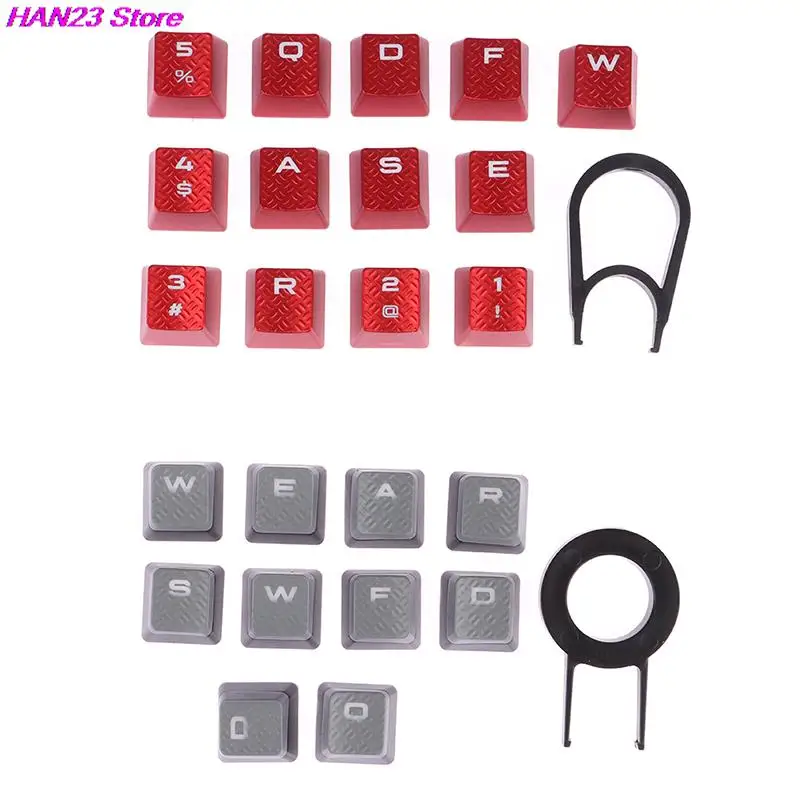 New 10pcs Non-Slip RGB Keycaps for Corsair K70 K65 K95 G710 ANSI Layouts OEM for MX Switch Mechanical Keyboard Accessories