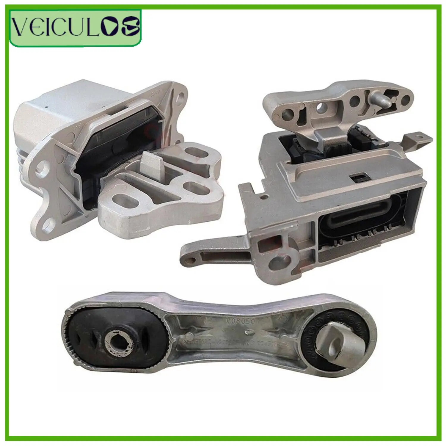 

3Pcs Car Front Lower Right Engine&Transmission Motor Mount 22116885788 22116885934 22316853453 For BMW X1 X2 MINI F46 F55 1.2T