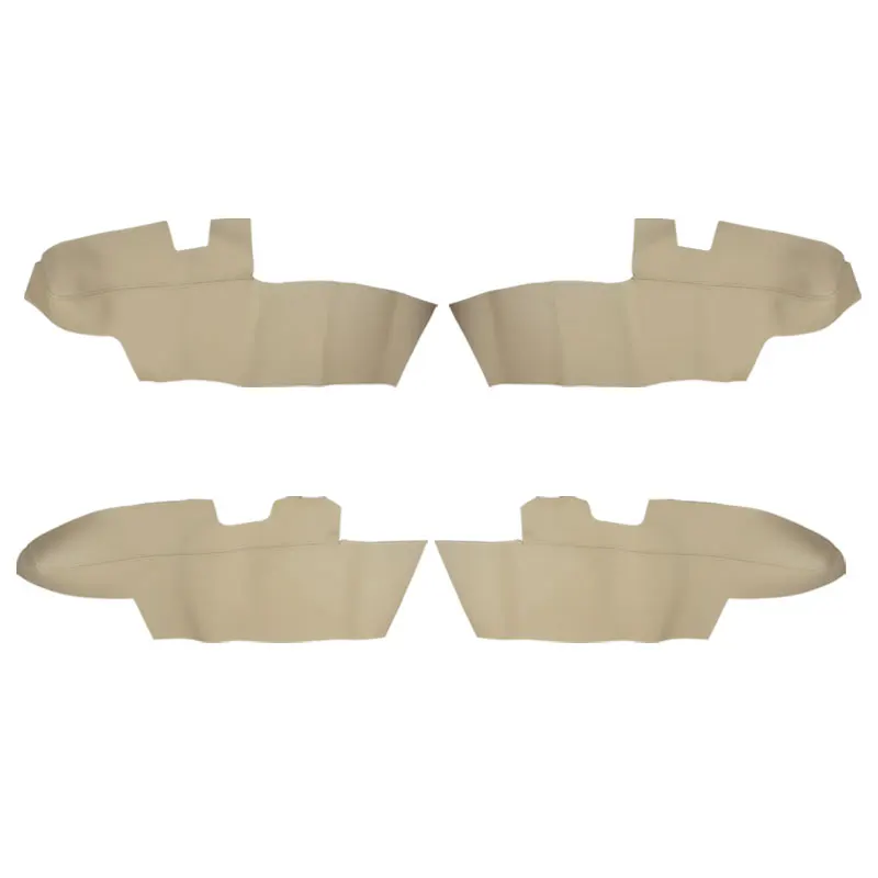 Soft Leather Door Armrest Cover For Hyundai Santa Fe 2006 2007 2008 2009 2010 2011 2012 Door Armrest Panel Cover Trim Beige
