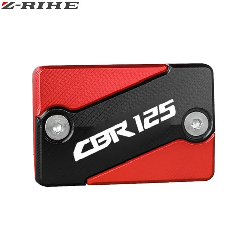 Аксессуары для мотоциклов подходят для HONDA CBR125 CBR 125 2009 2010 2011 2012 2013, алюминиевые крышки резервуара тормозной жидкости CBR125