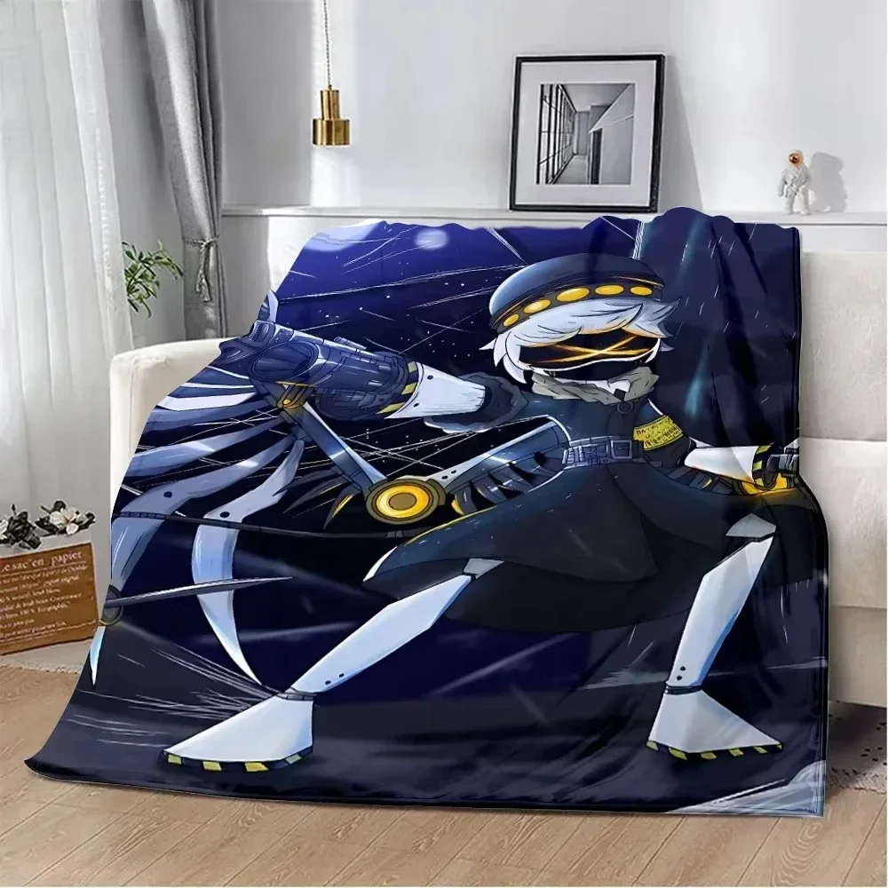 2026 Flannel Blanket Sofa Winter King Size Murder Drones Season Warm Bed Fleece Custom Nap Fluffy Soft Blankets Microfiber Beddi