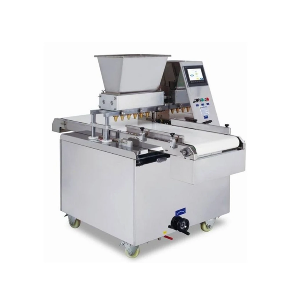 

Commercial Stainless Steel Semi-Automatic Cookie Bear Biscuit Cutter Machine New Condition With Motor Bakery Use Wire Cutting