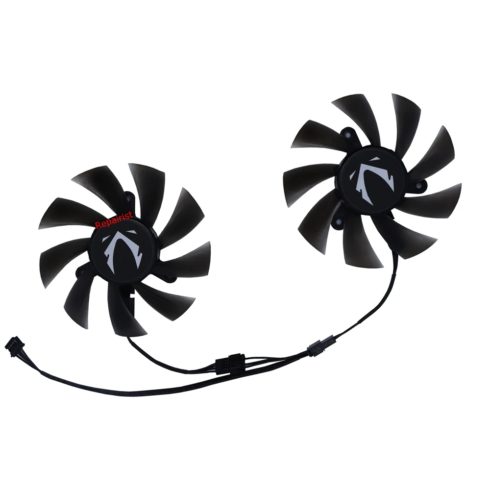 

2Pcs/Set,Graphics Cards Fan,GPU Cooler,GA92S2H,CF9015H12S,For MingZhou RX590 8GB 2304SP,For SOYO RX 580 8GB,SOYO RTX 2060 Super