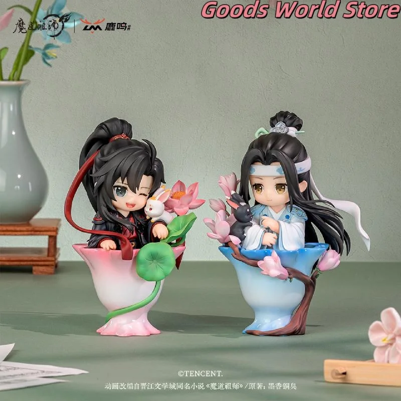 

Оригинальная фигурка Wei Wuxian Lan Wangji, модель орнамента MDZS Mo Dao Zu Shi Wei Wuxian, карнавальный костюм, аниме, роман, подарок на Хэллоуин