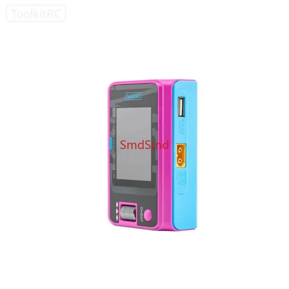 Зарядное устройство ToolkitRC M6D DC Limited Edition розовое