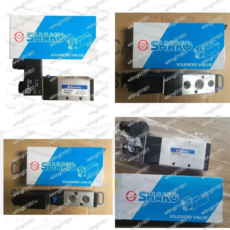 for SHAKO PU520-02S PU520-03S PU520-04S PU520-03D PU530-02D Electromagnetic Control Valve High Performance Pneumatic Actuator