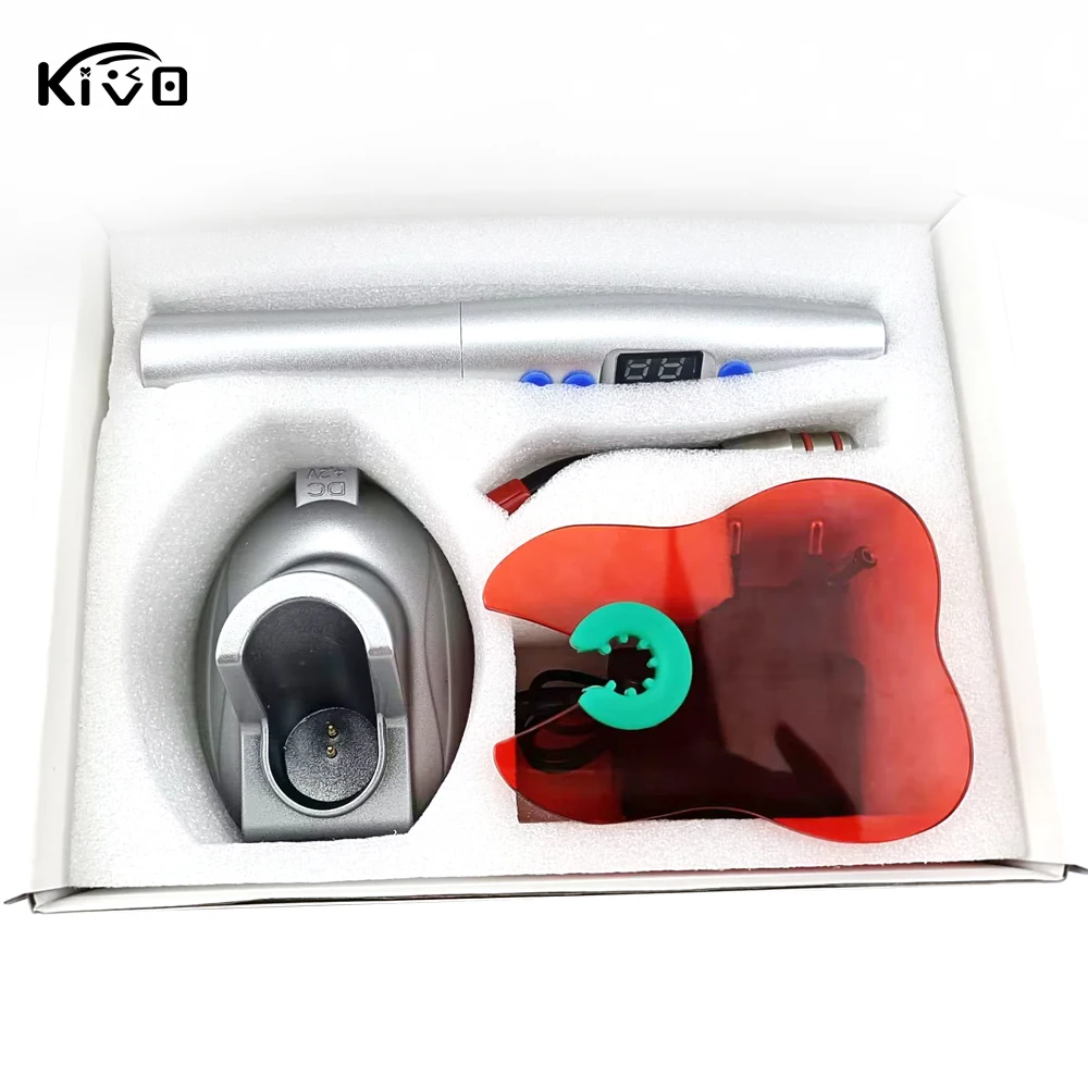 Dental Curing Lamp Dentistry Blue Light Curing Cordless Wireless LED Curing Machine Resin Composite 5S/10S Faster Light Curing