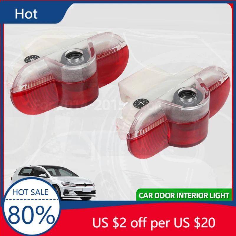 

VW Golf 3 4 Mk3 Mk4 Для VW VOLKSWAGEN 2026 Горячие светодиодные лампы внутренней двери автомобиля, декоративные лампы, аксессуары для VW Caddy MK3 Be