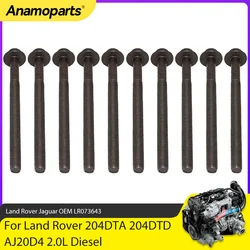 Engine Parts Cylinder Head Bolt Set Fit 2.0 L For Land Rover Discovery Jaguar E-PACE 204DTA 204DTD AJ200 2.0L Diesel LR073643