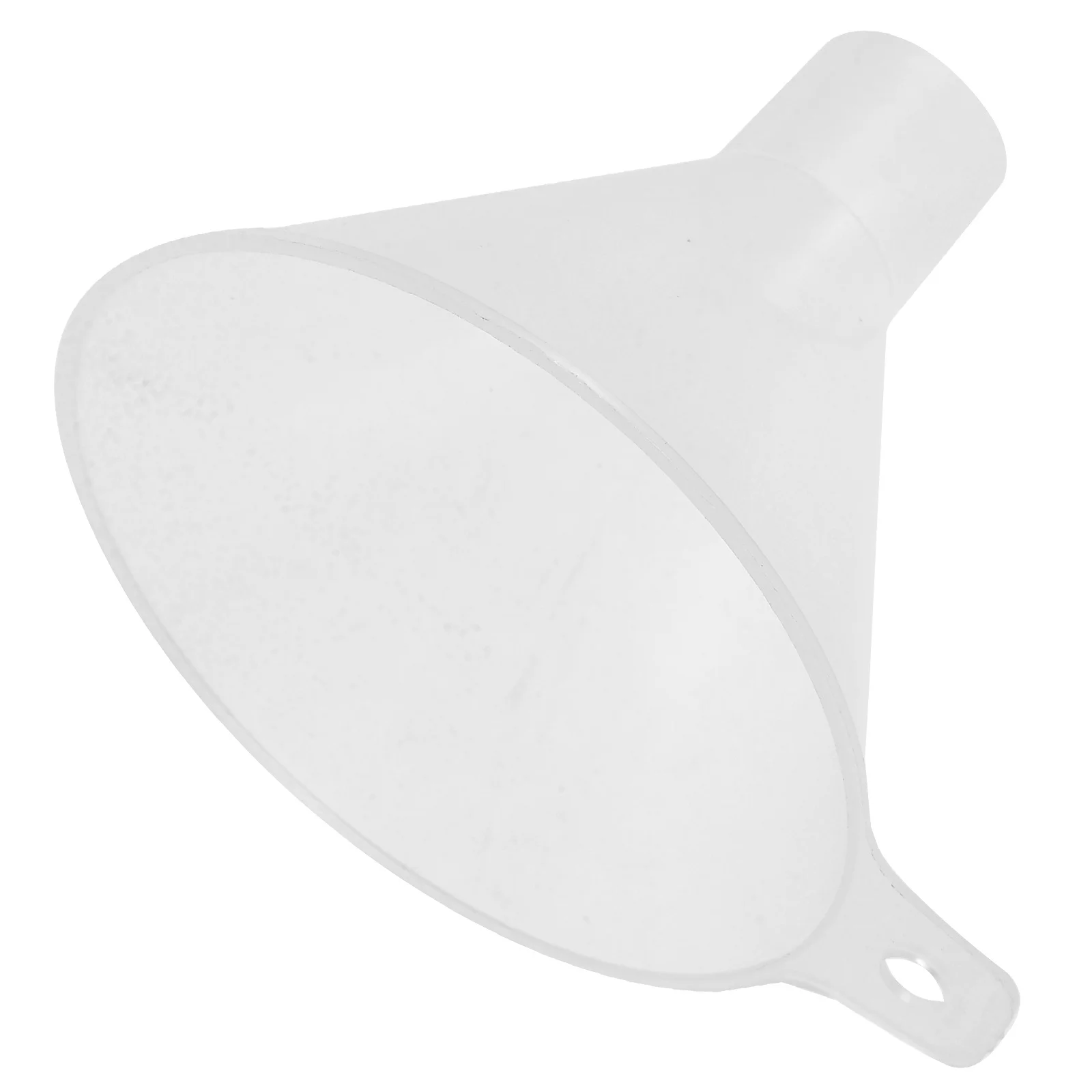 Plastic PP Funnel 100Mm Flat Bottom Lab Short Stem Funnels for Powder Reagent Scientific Filling Funnel Laboratory Use