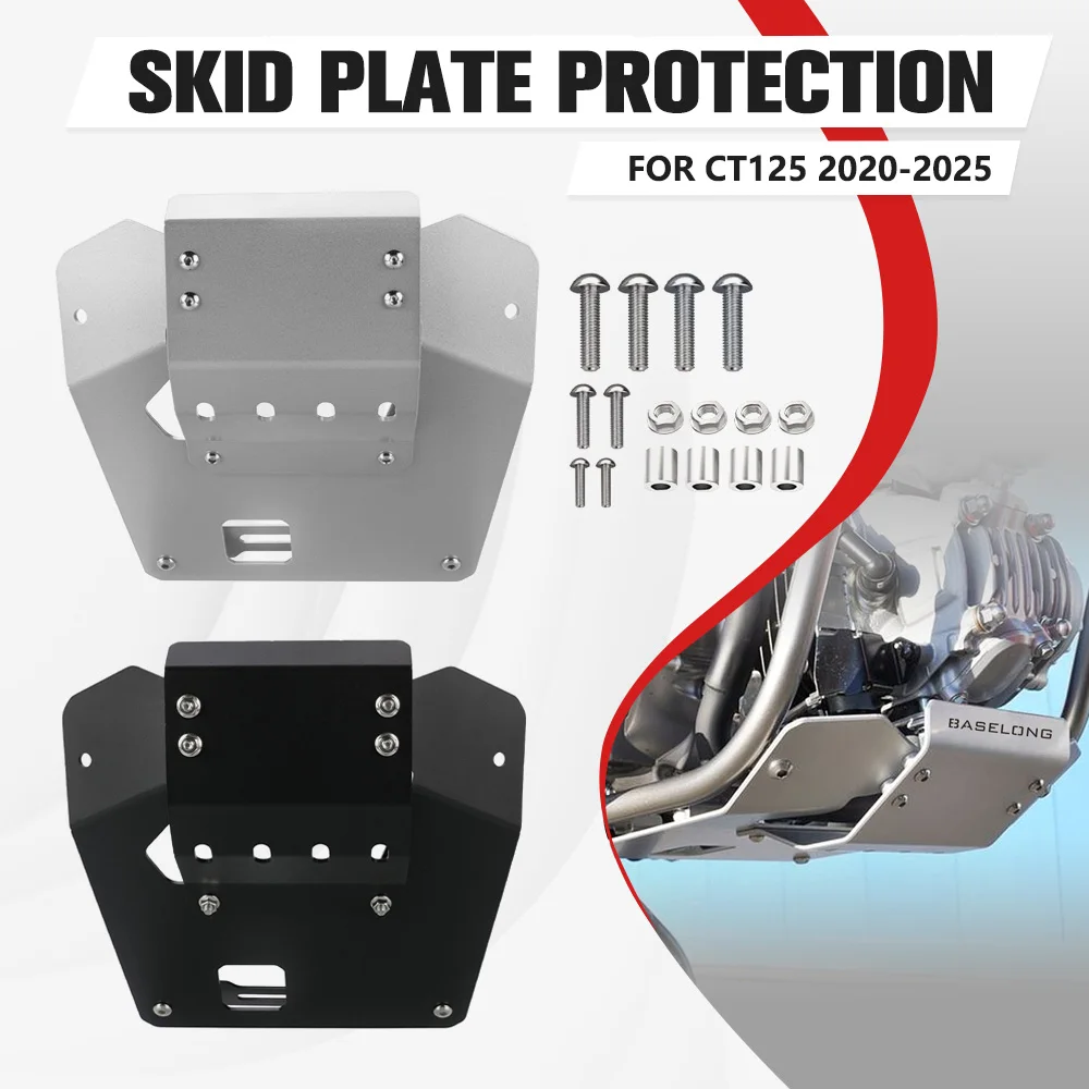 

Motorcycle Accessories Engine Chassis Protection Cover Guard Bottom Skid Plate For Honda CT125 2020-2021-2022-2023-2024-2025