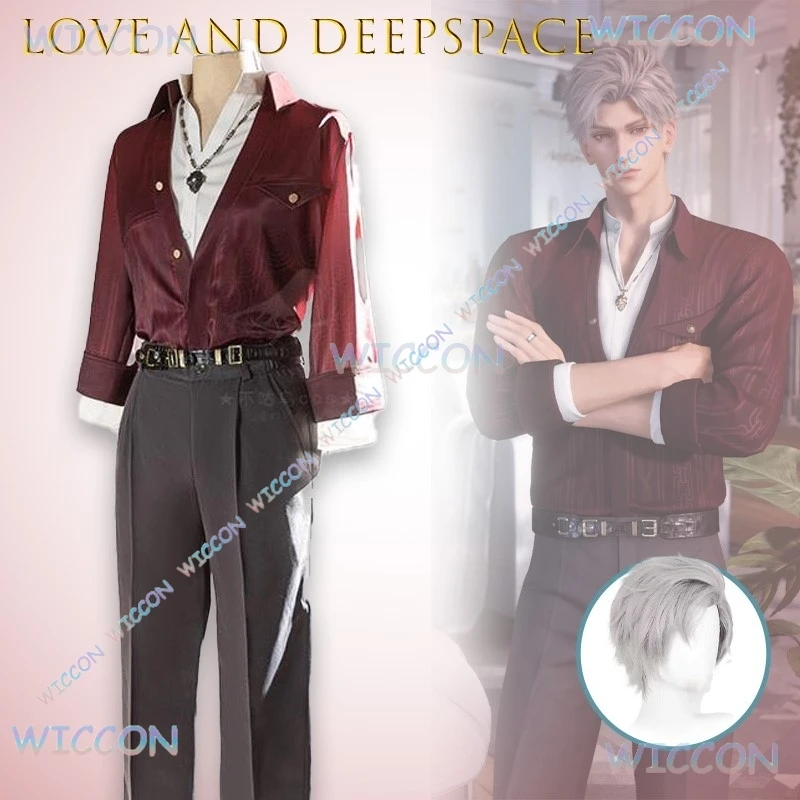 

Аниме игровой наряд Love and Deepspace Sylus косплей костюм Cheny рубашка брюки Stellar Domain реплика персонажа Хэллоуин