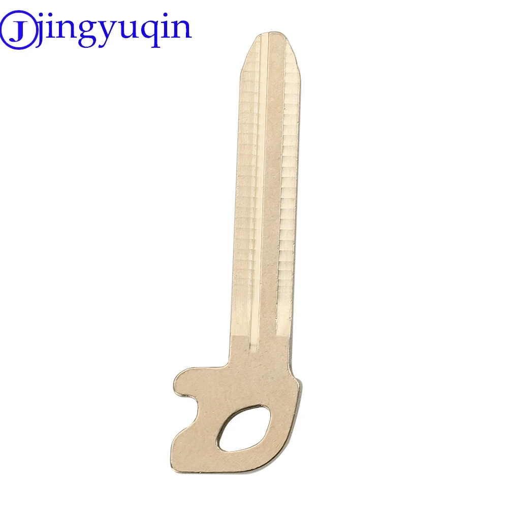 jingyuqin Replace Uncut Key Blade Blank Emergency Smart Card Key Blade For Toyota Verso Vios After 2013 Uncut blank keys Replace