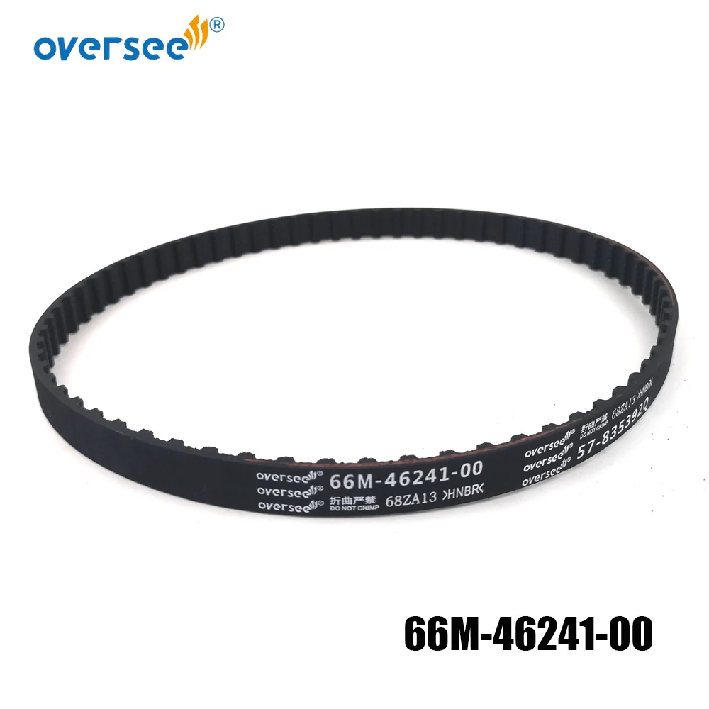 

66M-46241 Timing Belt for Yamaha 9.9HP 15HP 4-Stroke Outboard Engine 66M-46241-00-00