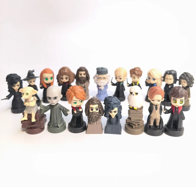 Juego de maravilla de Magic Academy, mago raro, profesor de mago, figura de estudiante, modelo de ajedrez, juguete para regalo para coleccionar limitado para niños y adultos