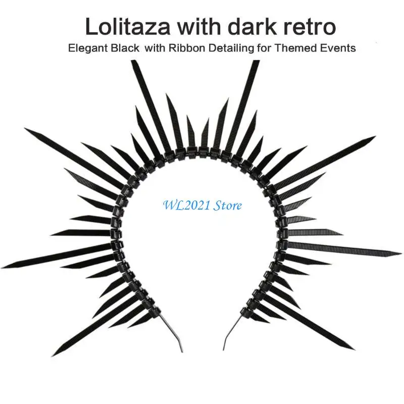 G5GC أنيقة تاج عقال الشريط التعادل هيرباند المرأة موضوع حزب الملحقات