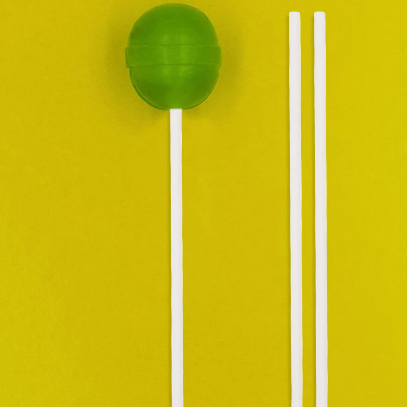 

100Pcs White Lollipop Sticks Cake Pop Supplies Candy Making Stick Candy Treat Sticks DIY Cake Pop Stick Sugar DIY Bars