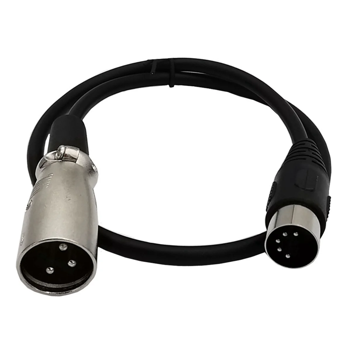 كابل صوت TCE DIN 5 Pin إلى XLR 3 Pin لأدوات الموسيقى أو الكابلات المطابقة مع MIDI أو XLR DIN 5P ذكر إلى XLR ذكر #3
