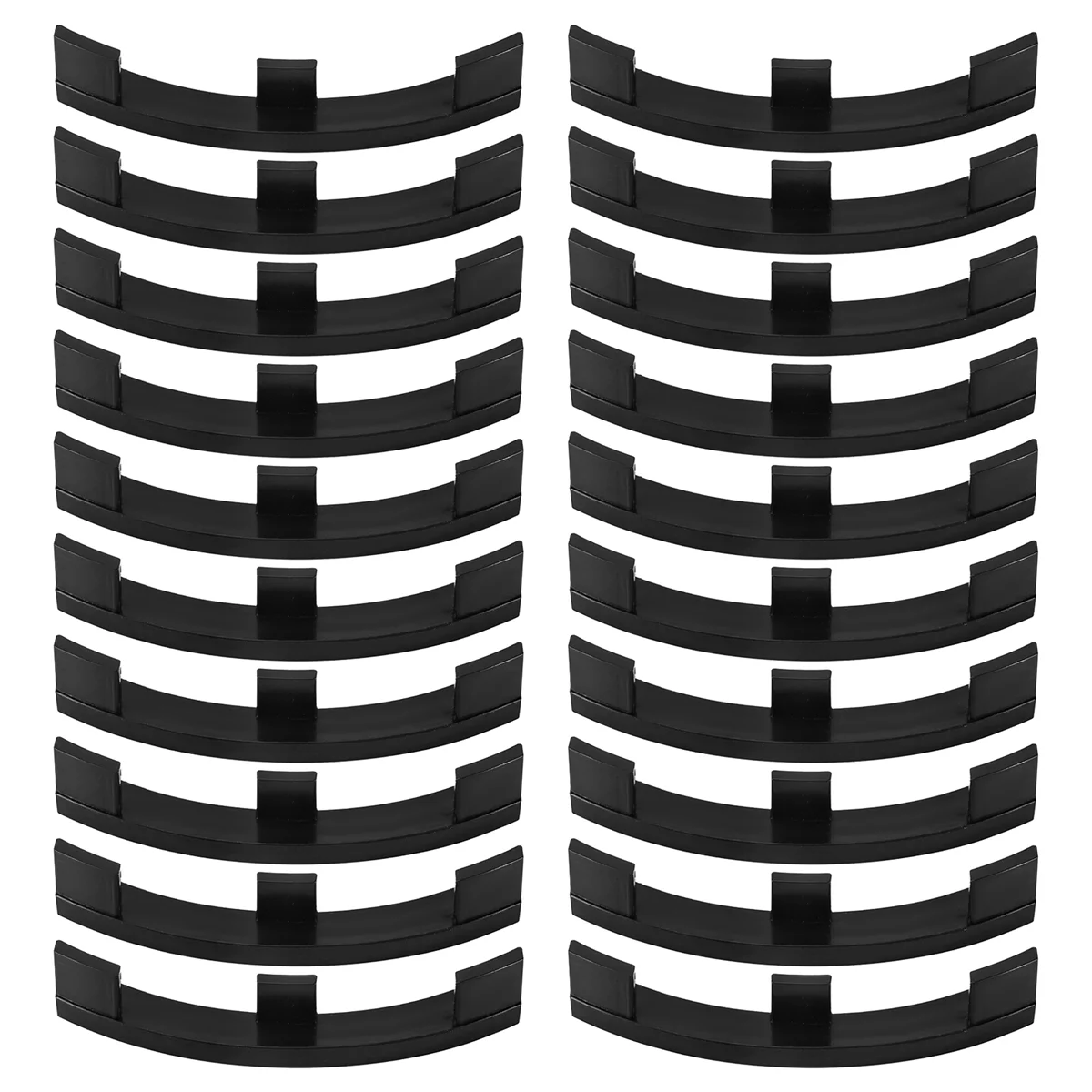 A83Z 20 個果樹シェイパー枝ベンダー植物トレーナー曲げクリップクランプ盆栽形クリップ曲げツール